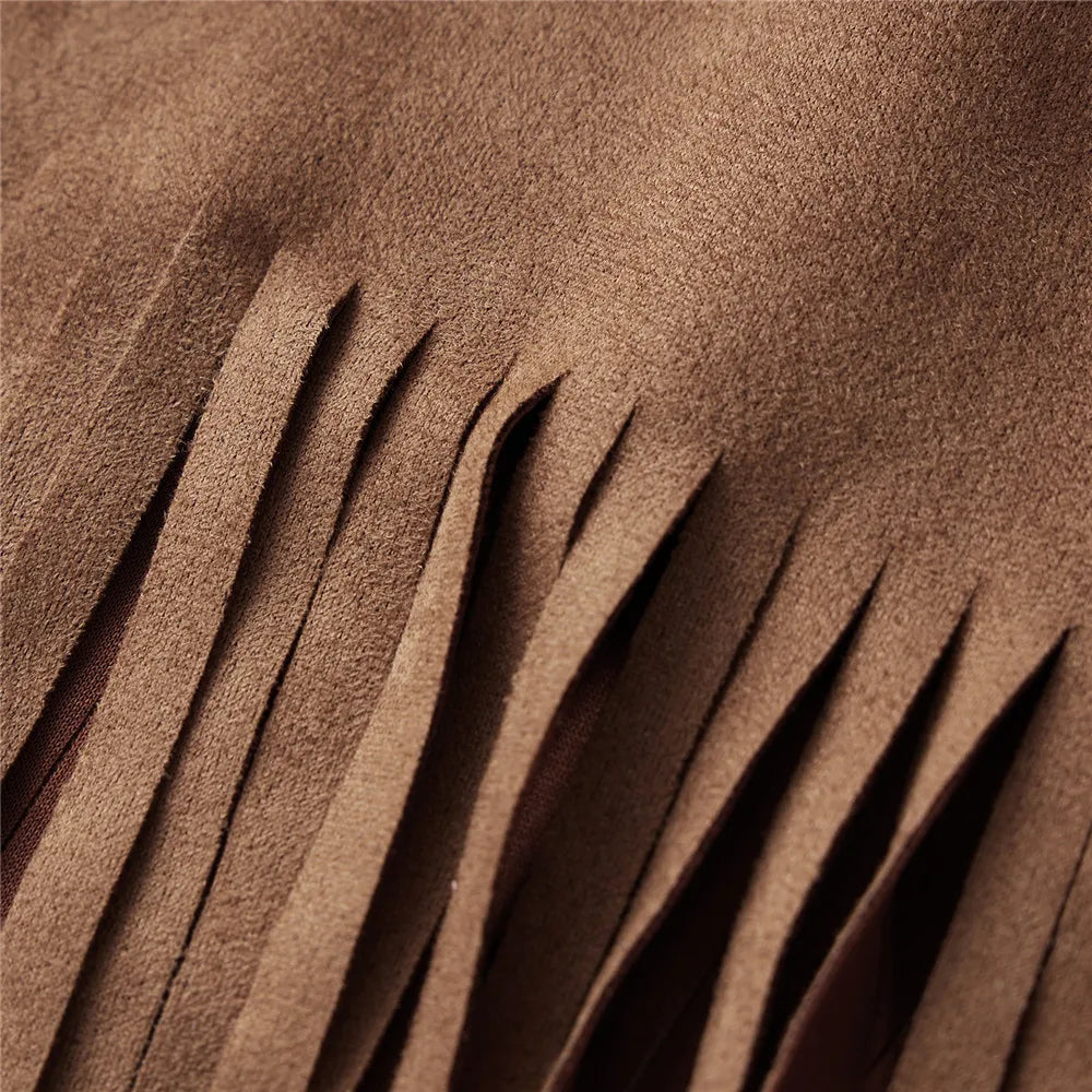 Vintage Sleeveless bohemian jacket